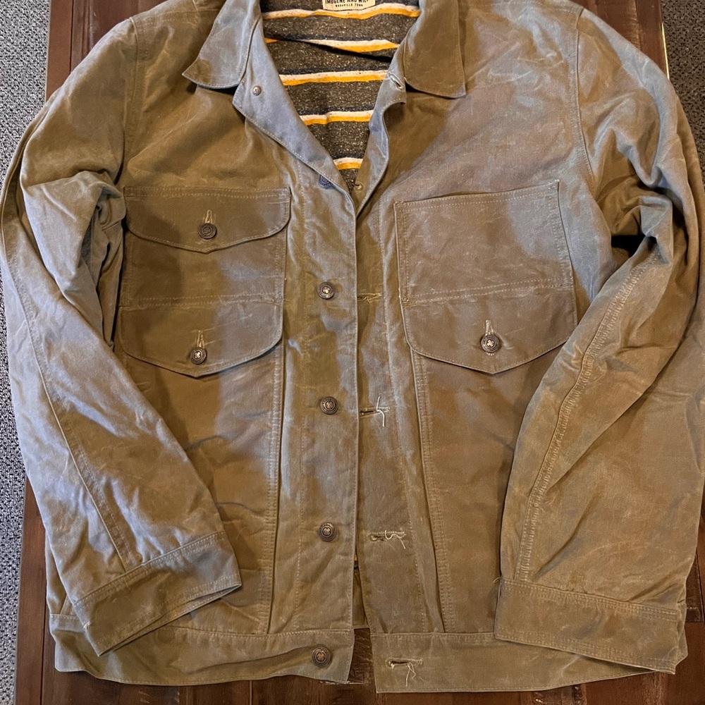 Beautiful Imogene + Willie Waxed Canvas Men’s Jackets **Brand New** XL